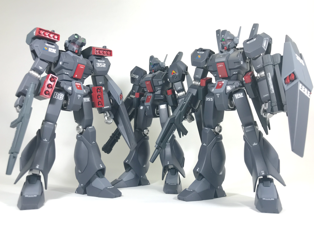 ガンナー仕様の集合ショット。