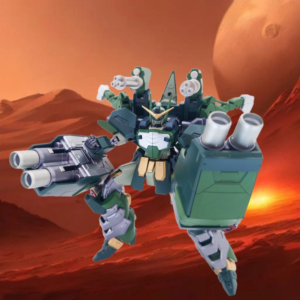 ということで、馬の悪魔ガンダムオロバスでした。MS形態も馬形態もどちらも納得いく形に仕上げられたので、異形のケモノシリーズの中でも屈指のお気に入り機体になりました!