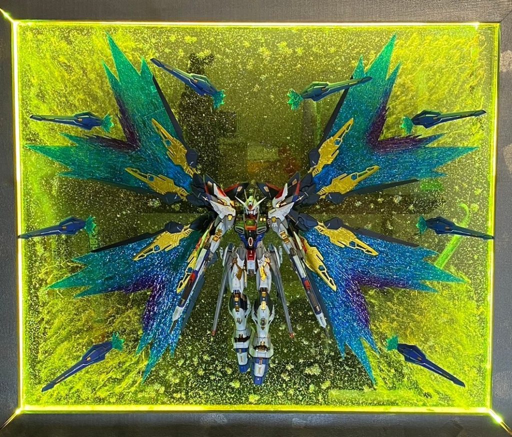 光らせるとこんな感じになります✨