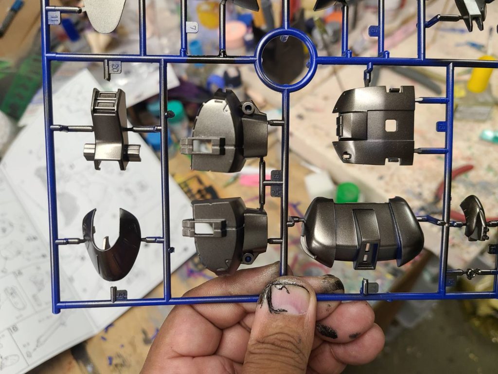 ランナー塗装と汚い手