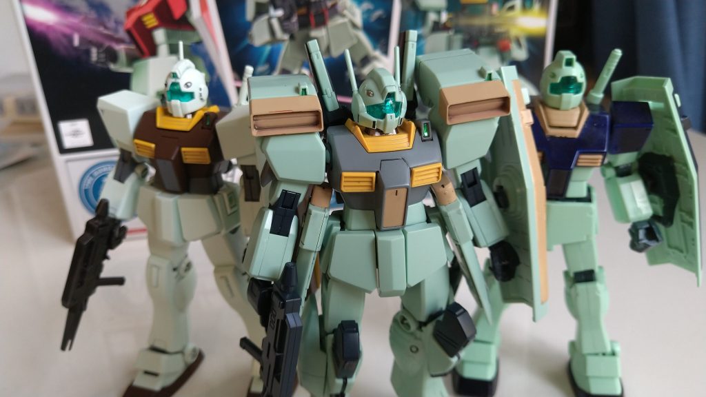 ガンダムベース  ジムセット–4枚目/制作者：ain