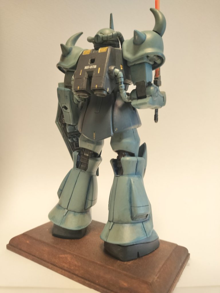 HGUCグフ（Revive）筆塗り–4枚目/制作者：やまよし