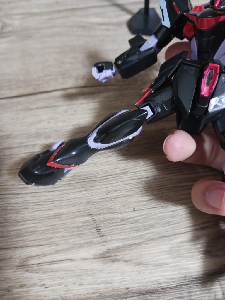 足開きも全然しませんこちらもポリキャップが丸い形に作られています