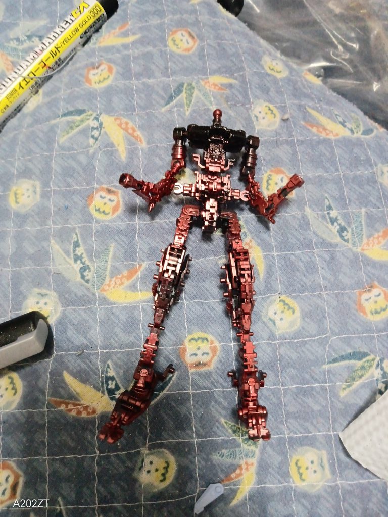 次回予告フル稼働になると色が変わる機体と言えば………