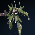 HGUCバウをベースに袖付き仕様にしました。袖はデカールと塗り分けで再現しました[…]