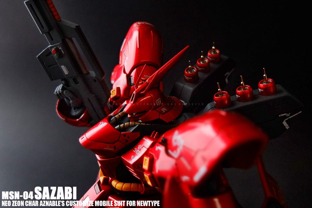 HGUC MSN-04 Sazabi–4枚目/制作者：Kamman