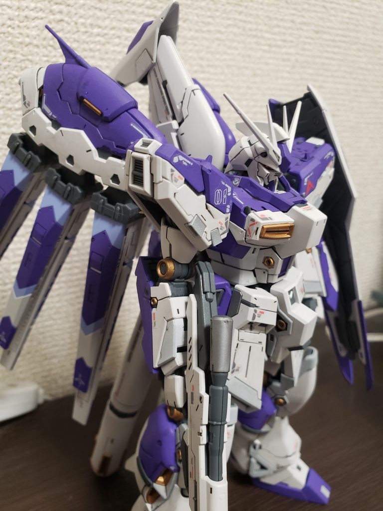 RG Hi-νガンダム(小説版カラーイメージ)–3枚目/制作者：@TOMOZO0525