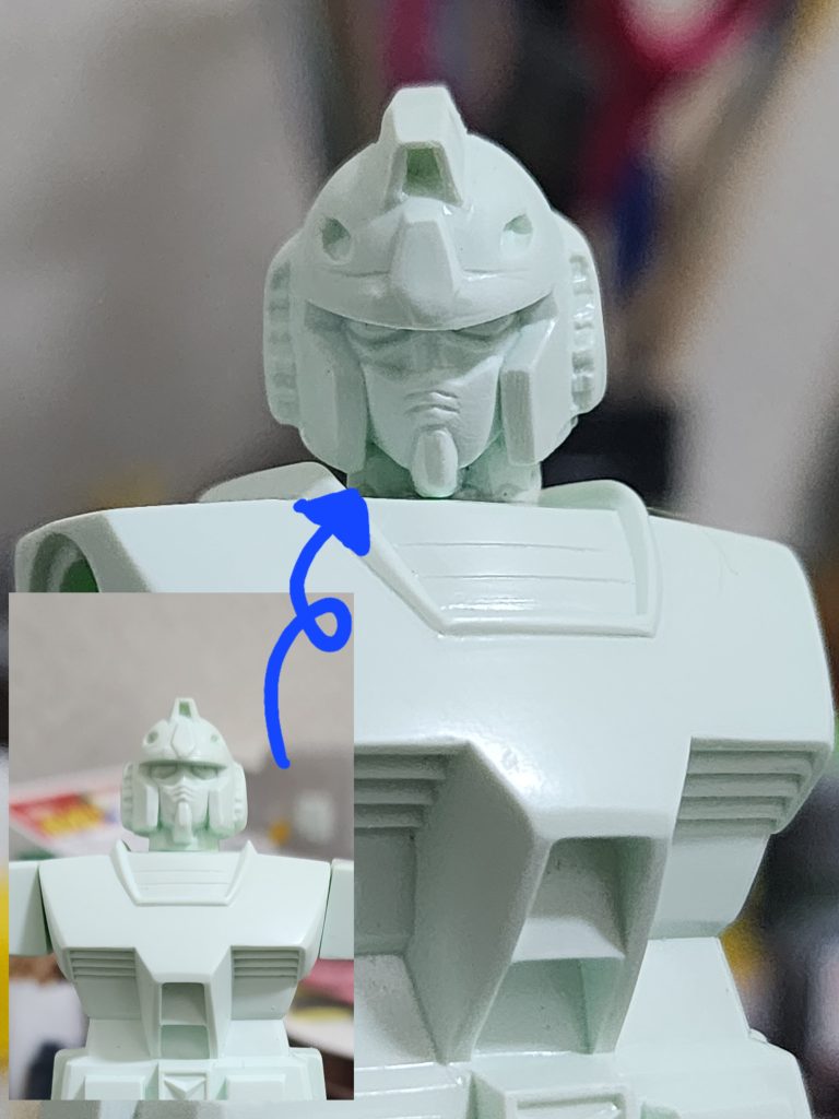 首の角度変えるだけで化けるのが旧キットの魅力証明写真から宣材写真くらいにはなったかな？これを味わうと中々抜け出せない…