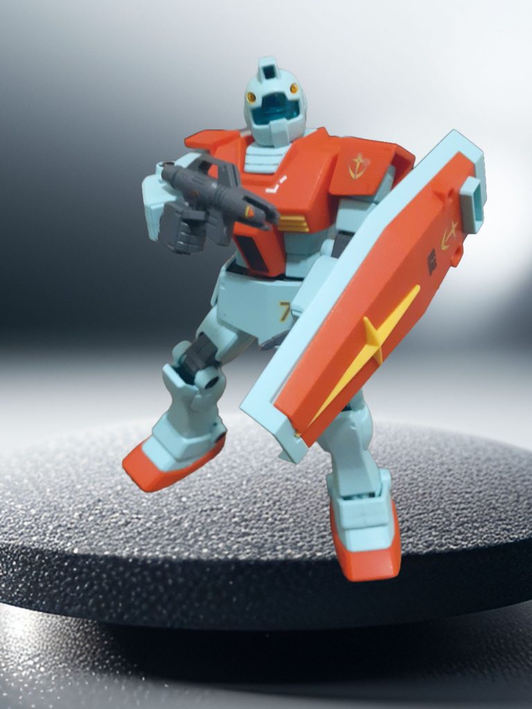 スプレーガンのデカールがとても苦労しました💦