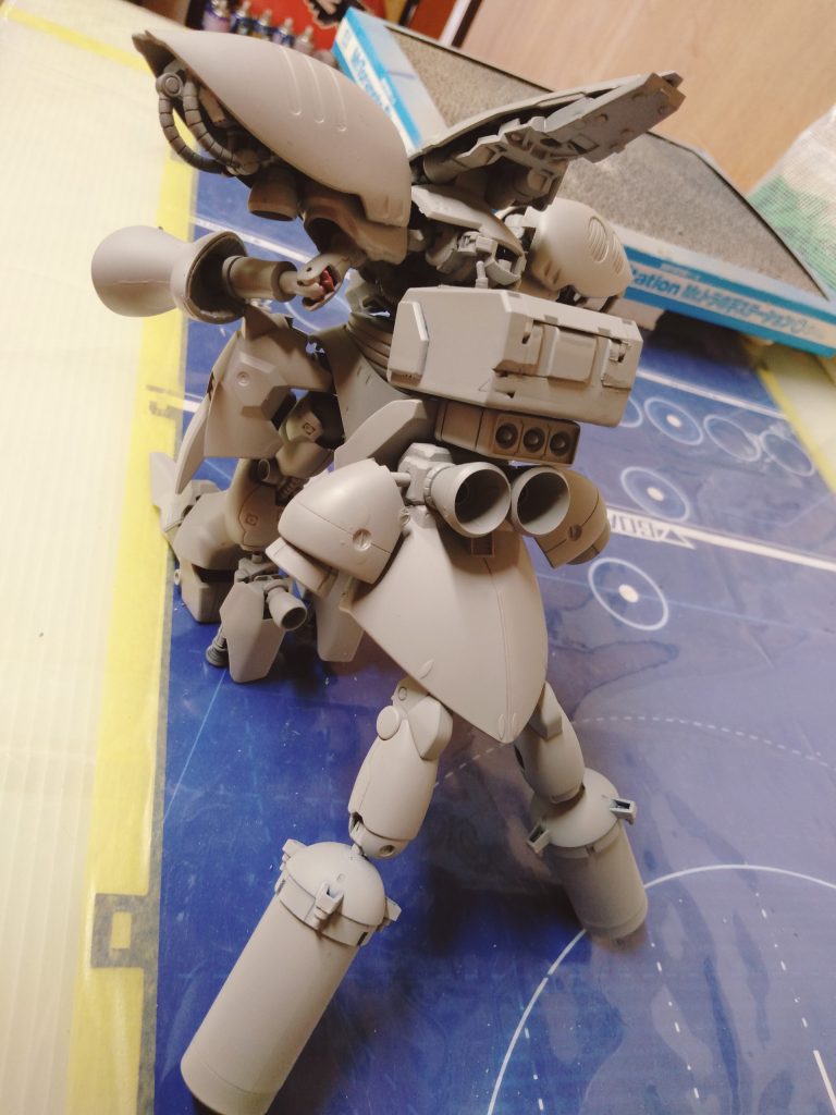 サーフェイサー吹く度思う。これで完成でいいんじゃないか?