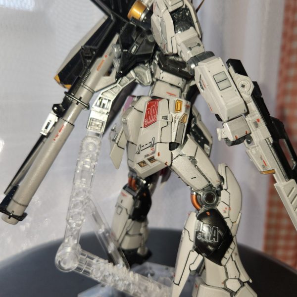 充電式エアブラシデビュー　RGニューガンダム