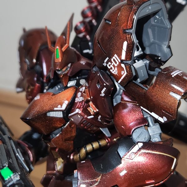 キャンディ塗装に憧れて　RGサザビー