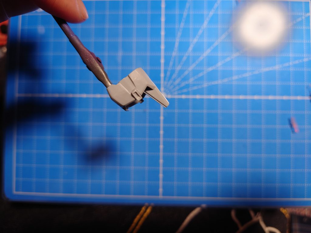 腰のダクト？はゴッドハンドさんのスピンブレードにて掘り直ししてます