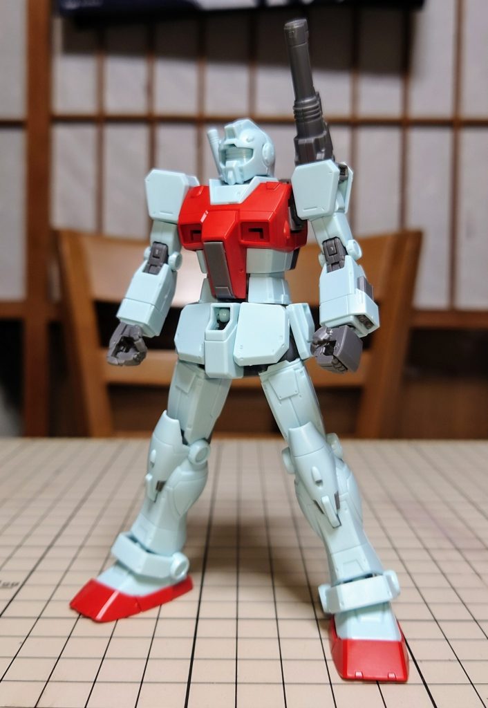 HG ジム ショルダーキャノン装備–2枚目/制作者：ガノー