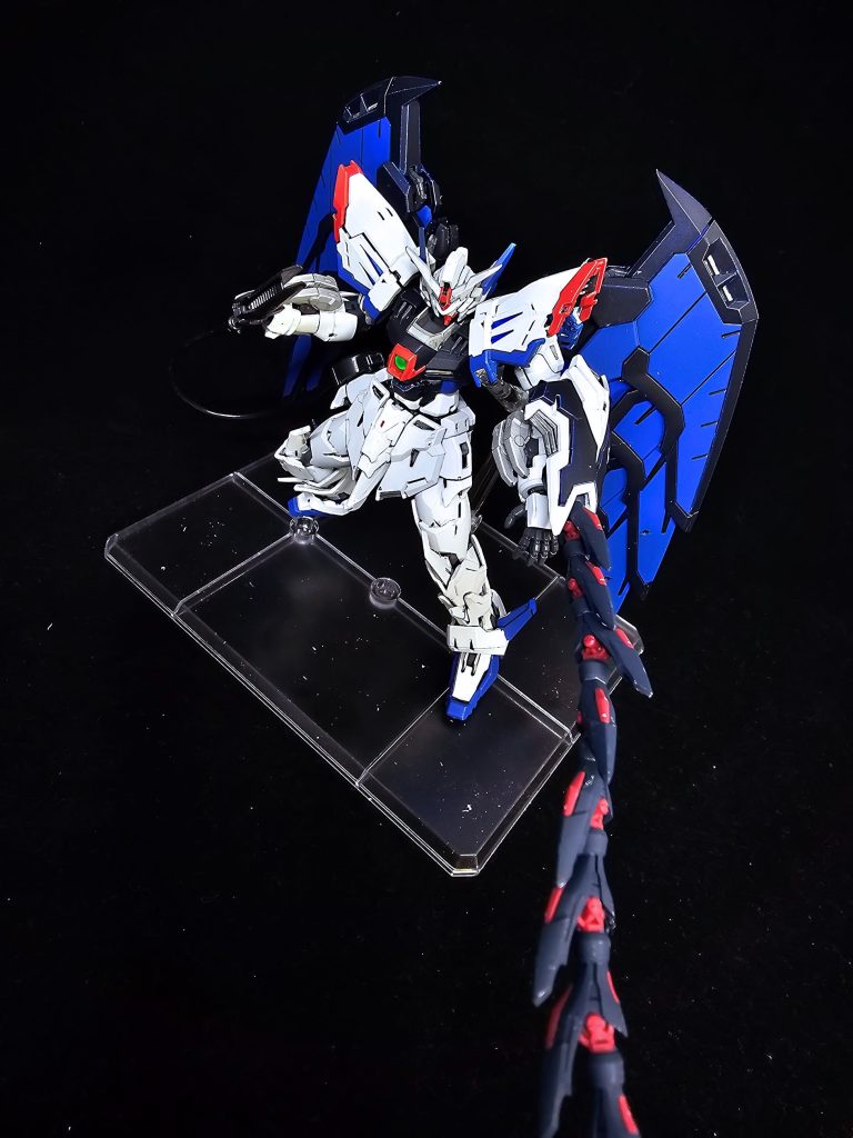 そのヒートロッド。欲を言えばもう少し肩や胸の赤とカラーリングを合わせたかったのですが、個人的には許容範囲内としました(笑