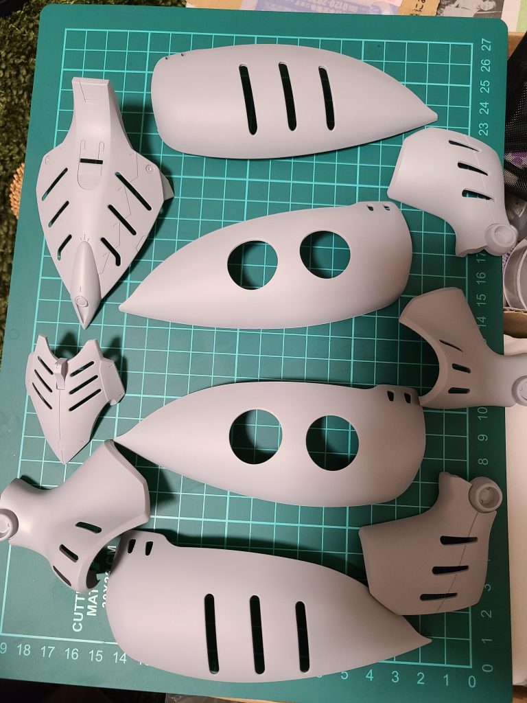 グレーサフがなかなか隠蔽できずホワイト3度塗りしました