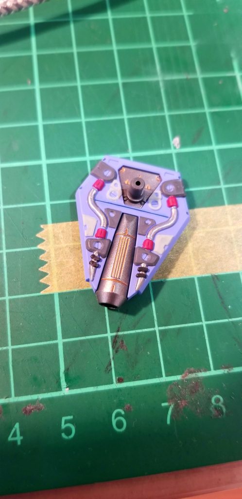 見えないところの塗分け遊び中