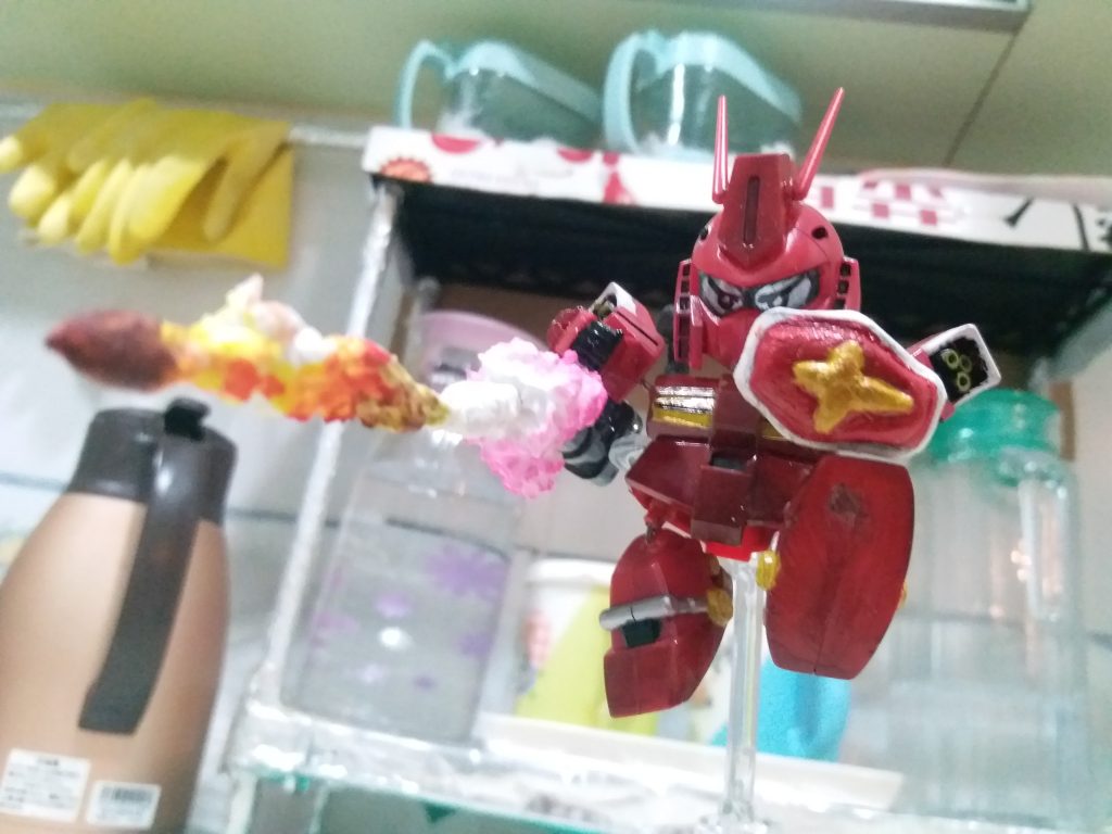 レッドウォーリア–3枚目/制作者：LUNLUN（邪道可動）