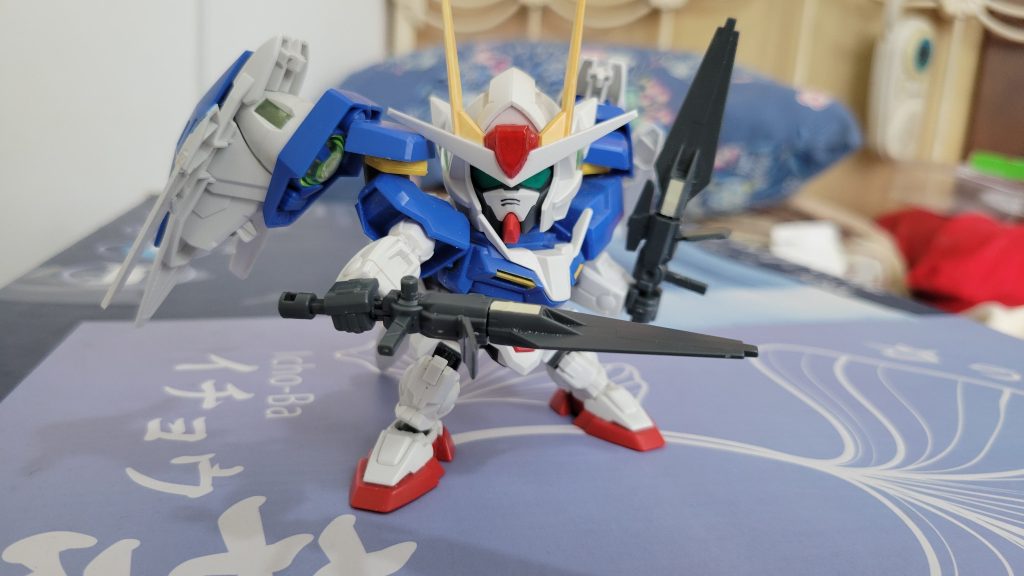 ダブルオーライザー 修正された関節動作テストの後、理想的な動きと防御さえも実現できます。