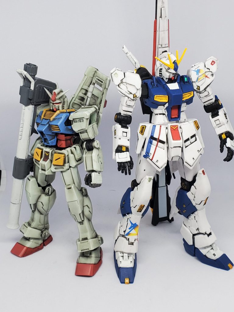 Gフレームと並べると頭一つ二つでかいので実際の設定からするとスケール的にはGフレーム？