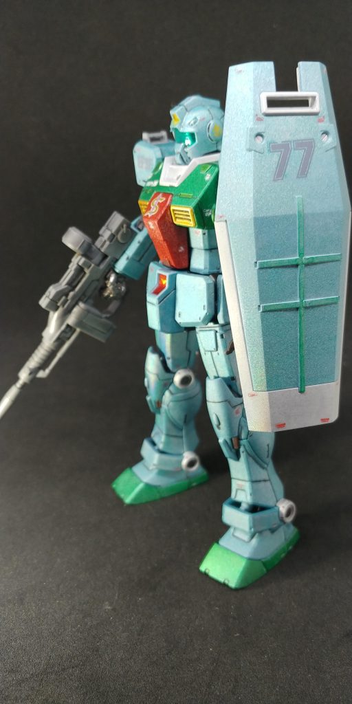 59　HG　ジム  (スレッガー搭乗機)–3枚目/制作者：ie．