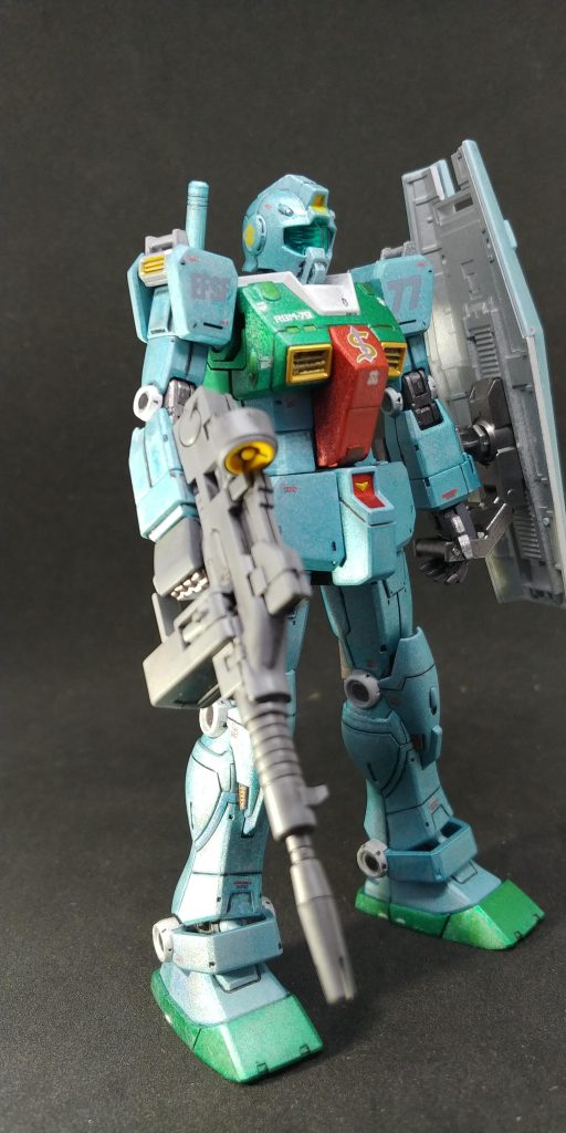 武器はモロッコジムの使い回しで、今回は作ってません。