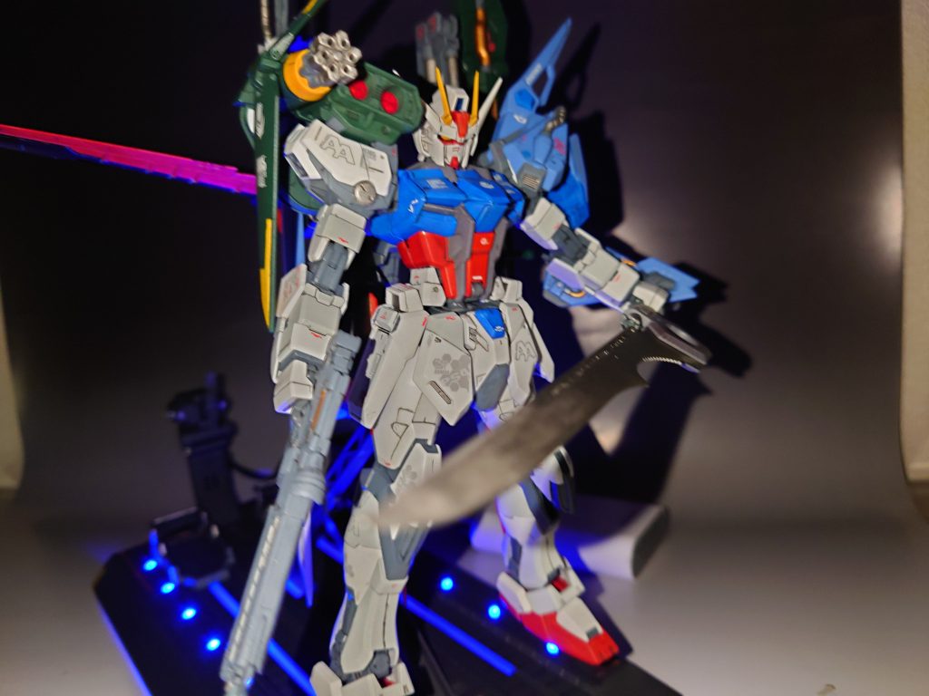 パーフェクトストライクガンダム–3枚目/制作者：モモのしん