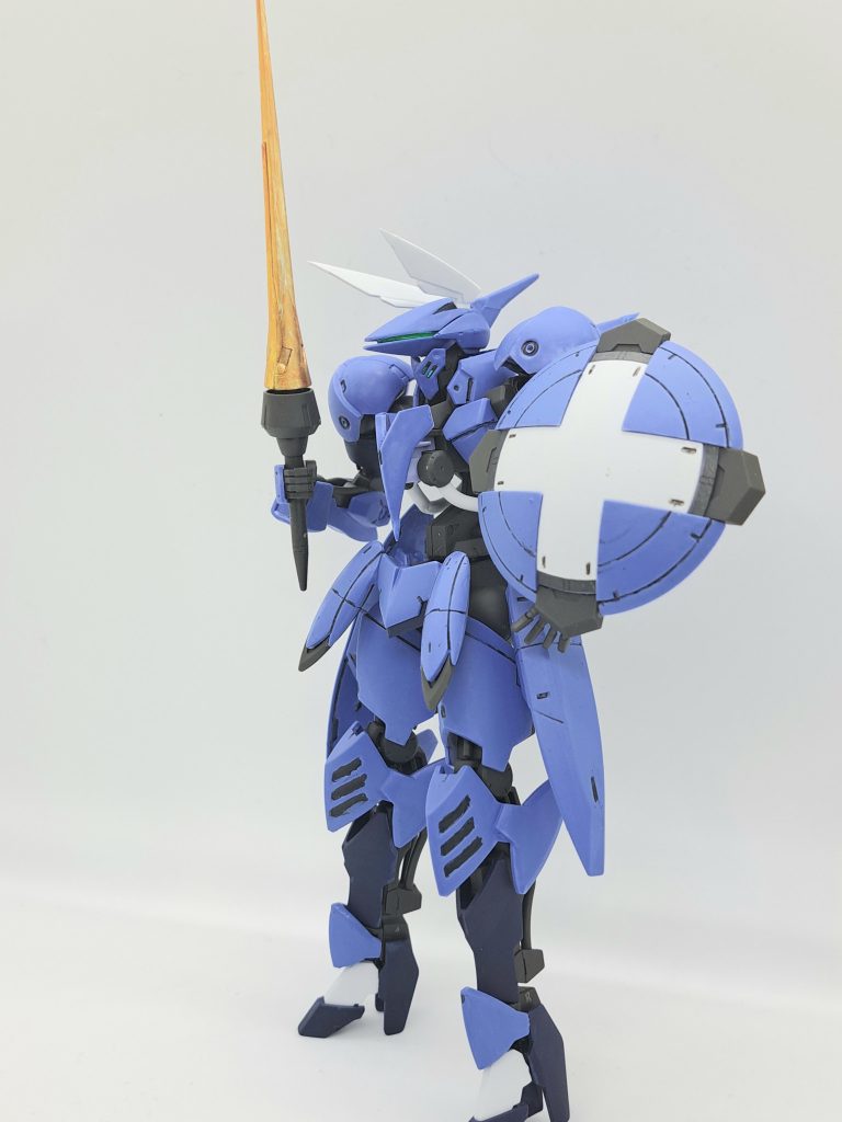 カメラアイには蛍光塗料を塗っています