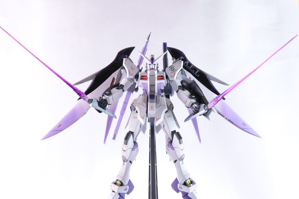 ビームサーベルもクリアパープルで塗装