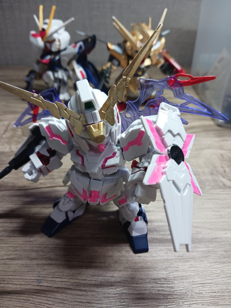 今回はユニコーンガンダムを作ってみましたがどうでしたかぜひ作ってみてください！それではさようなら〜