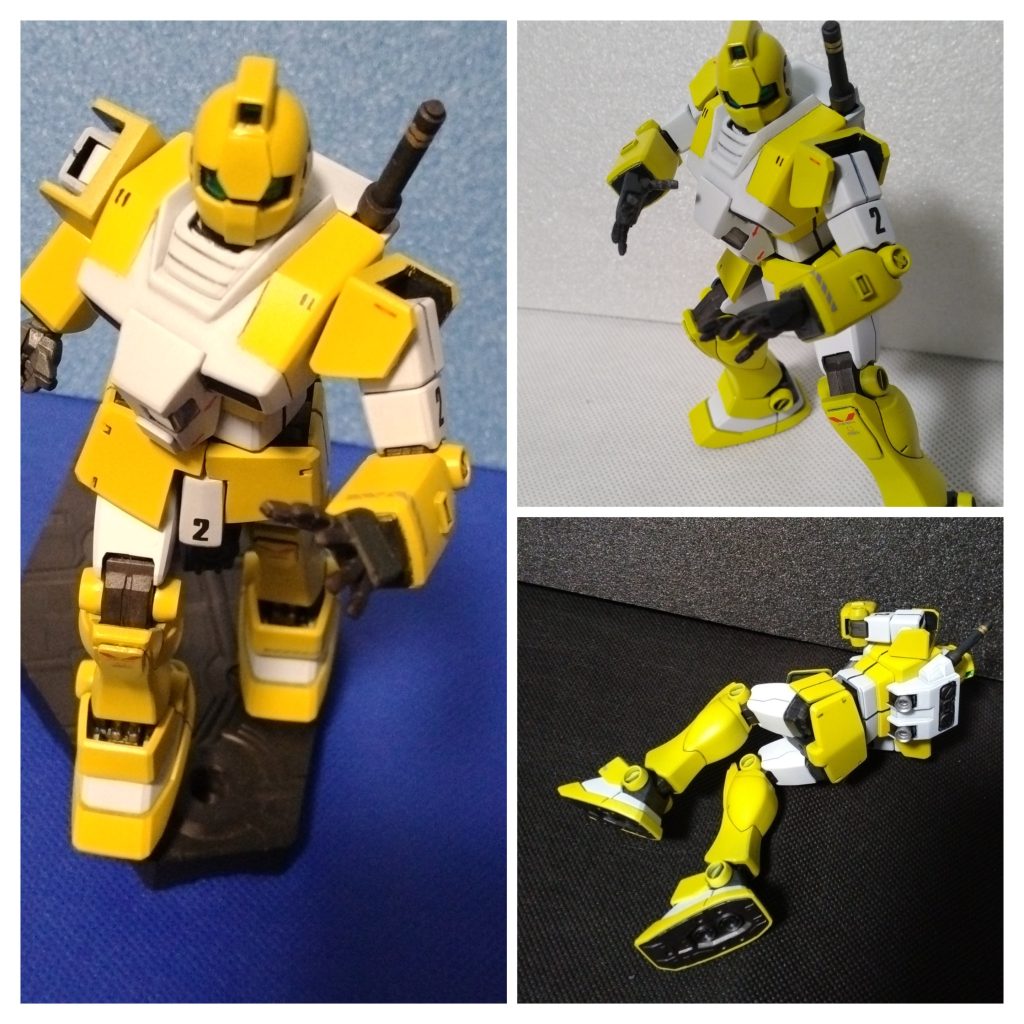 トレーニングと言えばドラゴンボールww「俺にやらせてくれ」「ズドドド！！！」「。。。」みたいな。右平手は左手の親指付け替えて作成。