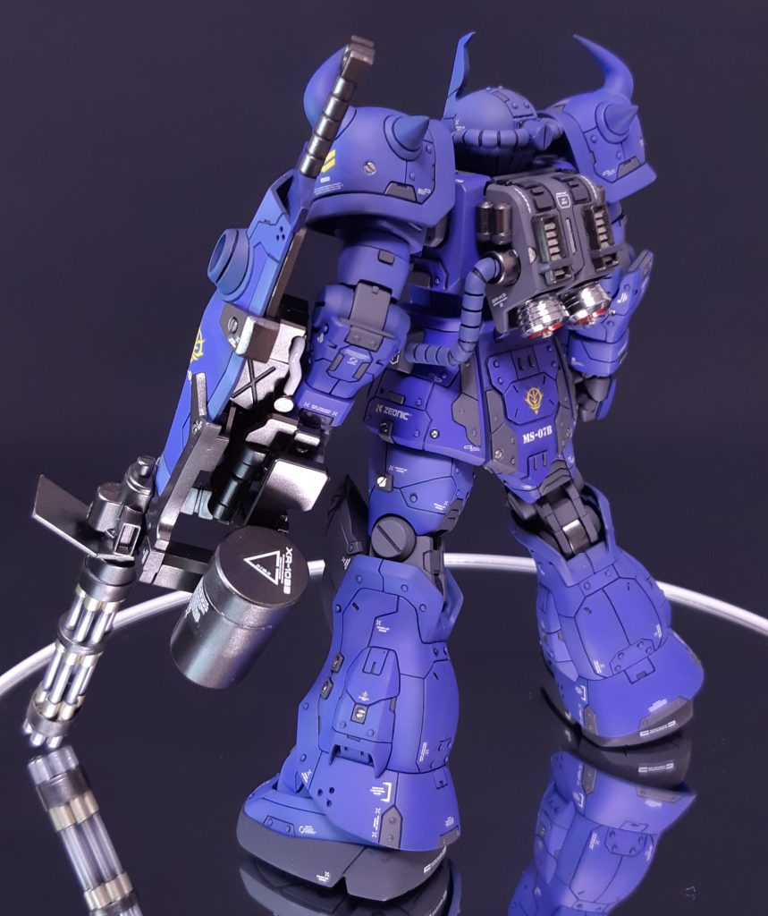 RG風　グフカスタム–7枚目/制作者：akasoo