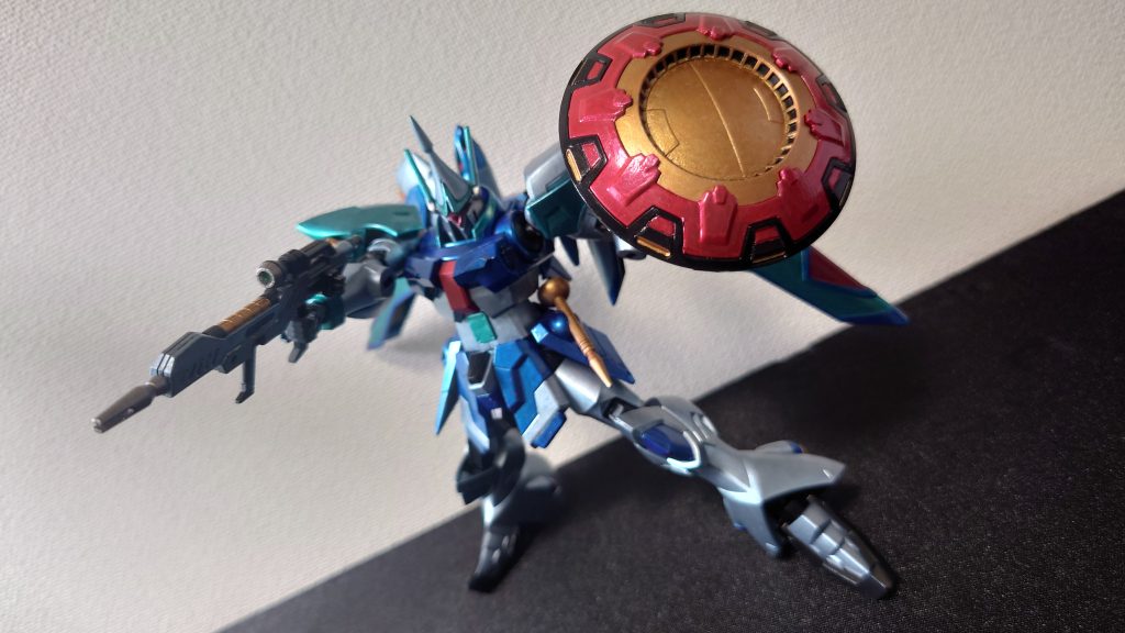 ビームライフル単色嫌で塗り分けてみたけど、これわからないかな