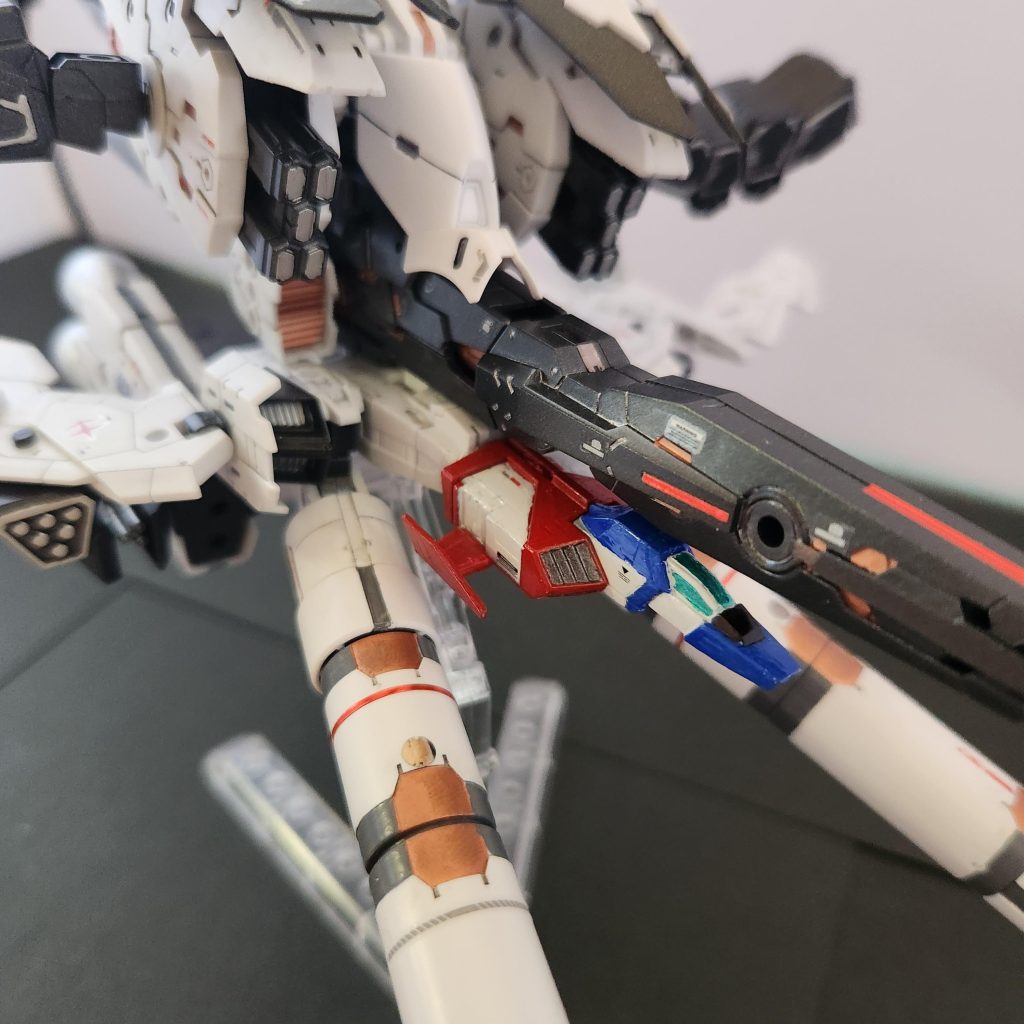 90%は30MMからの流用です。あとSDWの趙雲ダブルオーガンダムコマンドパッケージからも流用しています。