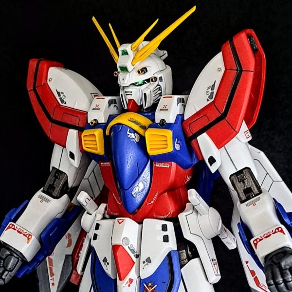 【筆塗り部分塗装】MGゴッドガンダム