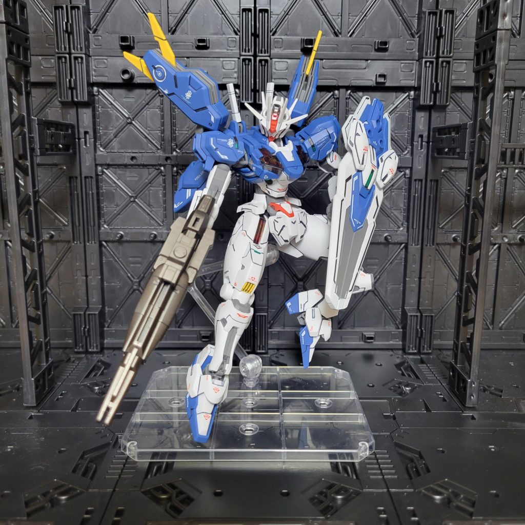 適当にポージングライフル塗りました(笑)