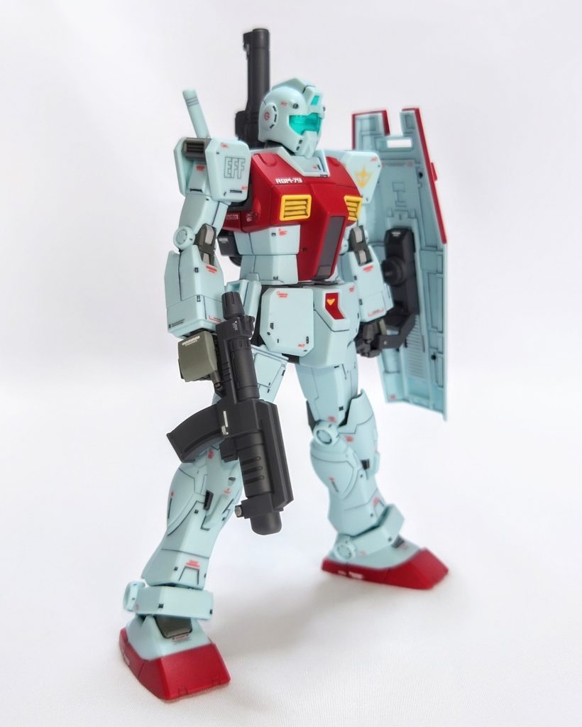 HG ジム ショルダーキャノン装備–3枚目/制作者：ガノー