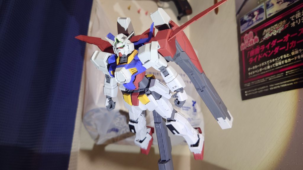 MG 1/100 ガンダムAGE-1 フラット デザイナーズカラーバージョン–6枚目/制作者：peropero134