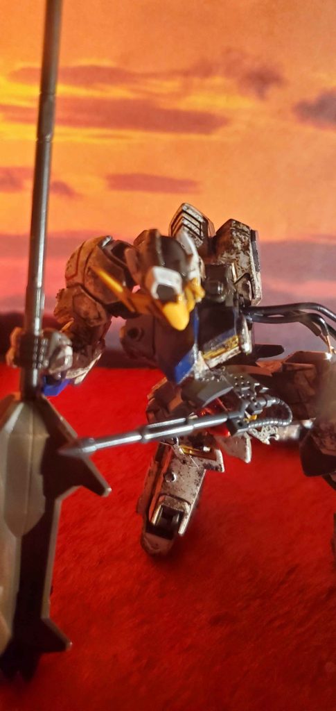 半壊バルバトス　ヴィネット風–2枚目/制作者：kur0hane