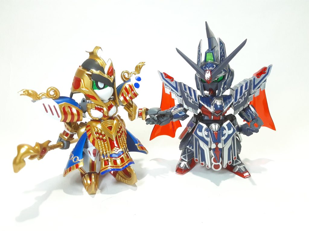 旦那であるシーザーレジェンドと並べて。非常に絵になりますね