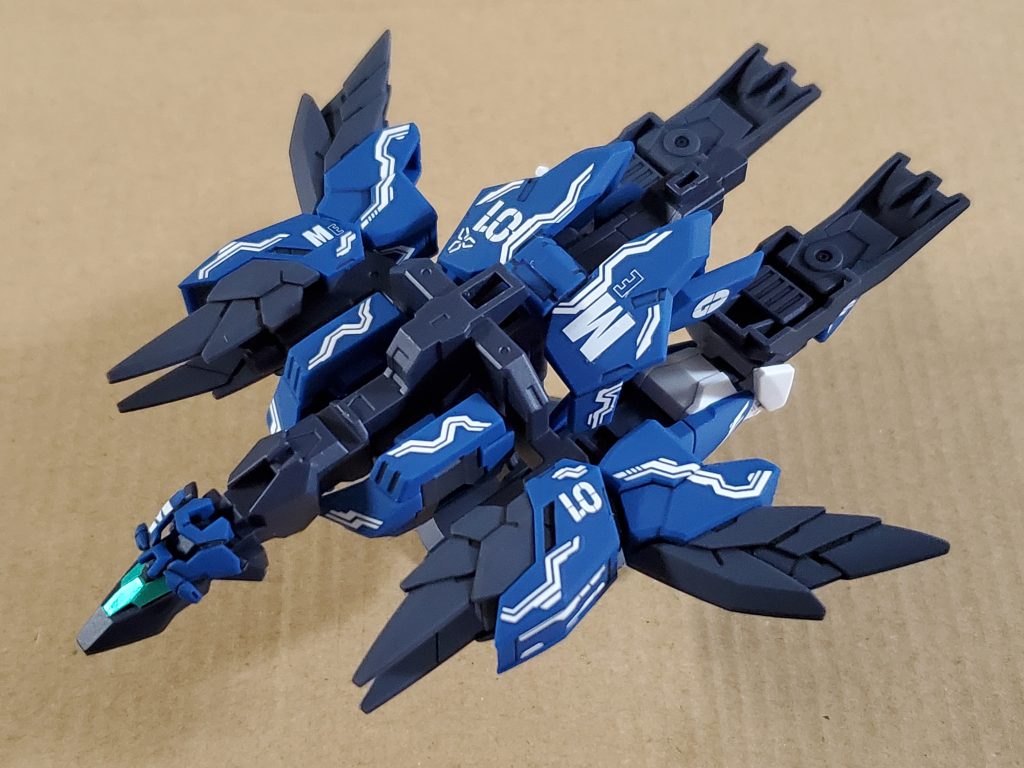 ウェポンなし状態、なんとなくラインが繋がる