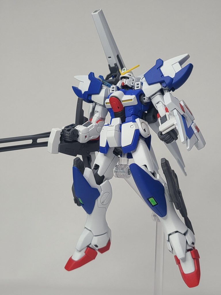 全体アサルトのゴールド部分を青にしてます。全体的に純粋にV1の強化形態をイメージしてます。