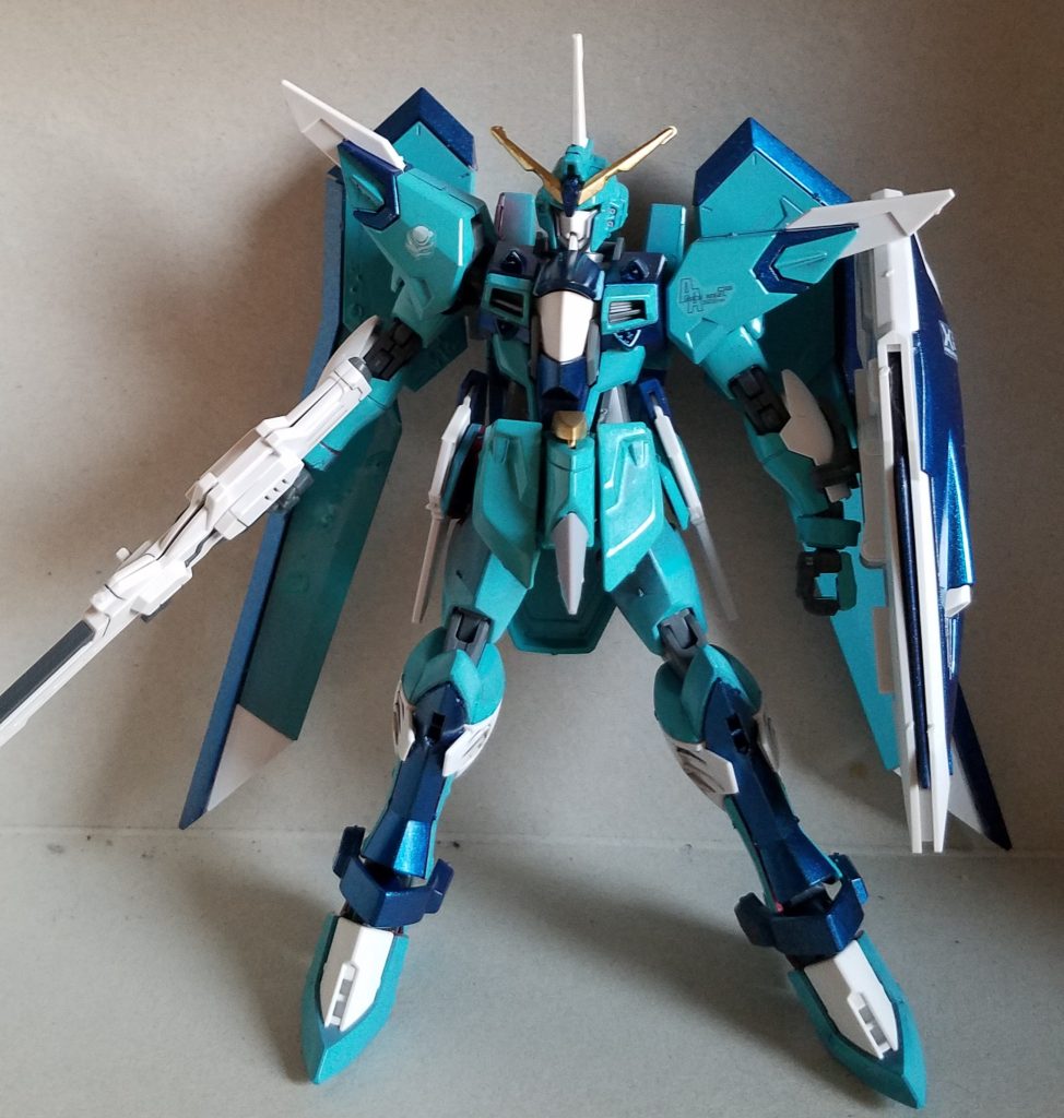 イモータルジャスティスガンダム(ガンダムベース滋賀ver)–2枚目/制作者：@maakonamakemon