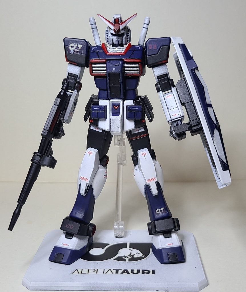 元々のコラボモデルはPGのUNLEASHEDで作られているので、ディテール含めて再現するにも限界があり(自身の技術的に)、モールドの追加は少なめにして塗分けマスキング用に彫りました。