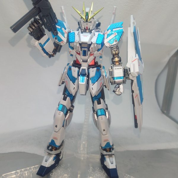 MG ナラティブガンダム ver.Ka チタニウムフィニッシュ風塗装