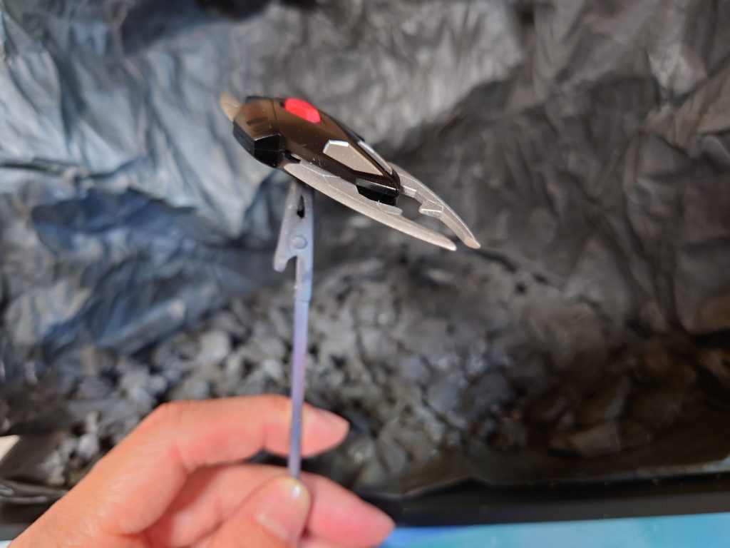 鋏の外側を削ってみました。鋏というなら内側を削るべきだったのかな？