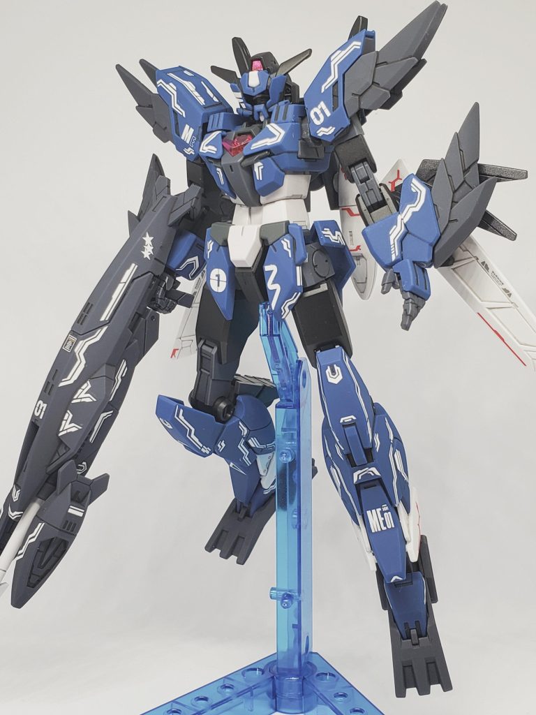 コアガンダムはロービジリティを使いました、隠密感UP！ラインはなんとなく繋がるように、水流のように。