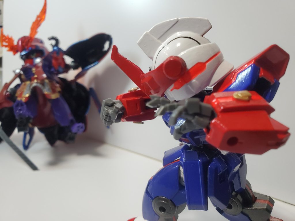 込めた力を、眼前の敵に振りかざす。「ゲームオーバーだ、ど外道!」まるで爆発したかのような打撃音。「グはァぁ…!!」