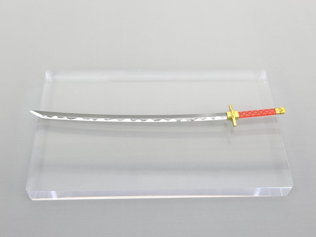 フツノミタマ塗装で刃文を表現。