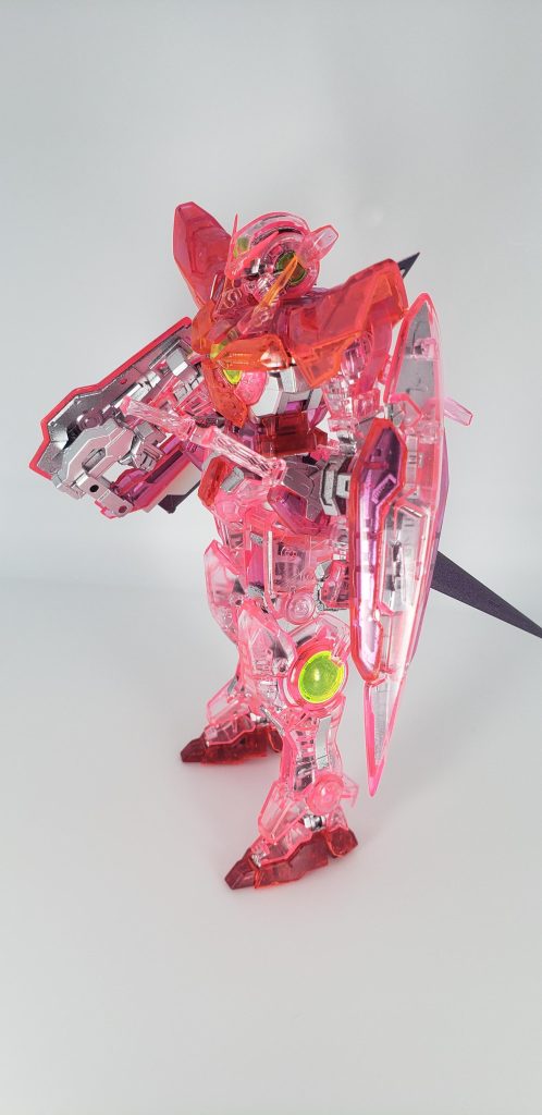 RGエクシアトランザムクリアー 蛍光ふち塗り塗装–6枚目/制作者:きらひめ。